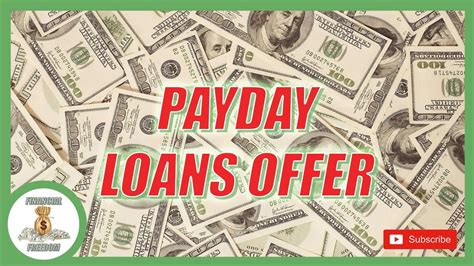 Payday Loan Offer Affiliate Program